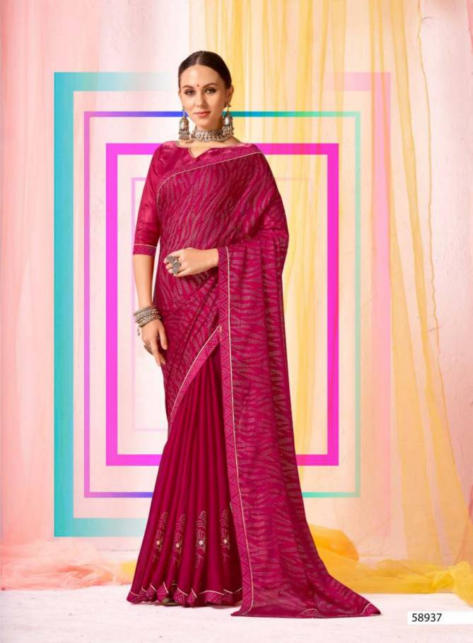 Kalista Kite Festival Wear Heavy Georgette Embroidery Work 
Latest Saree Collection
